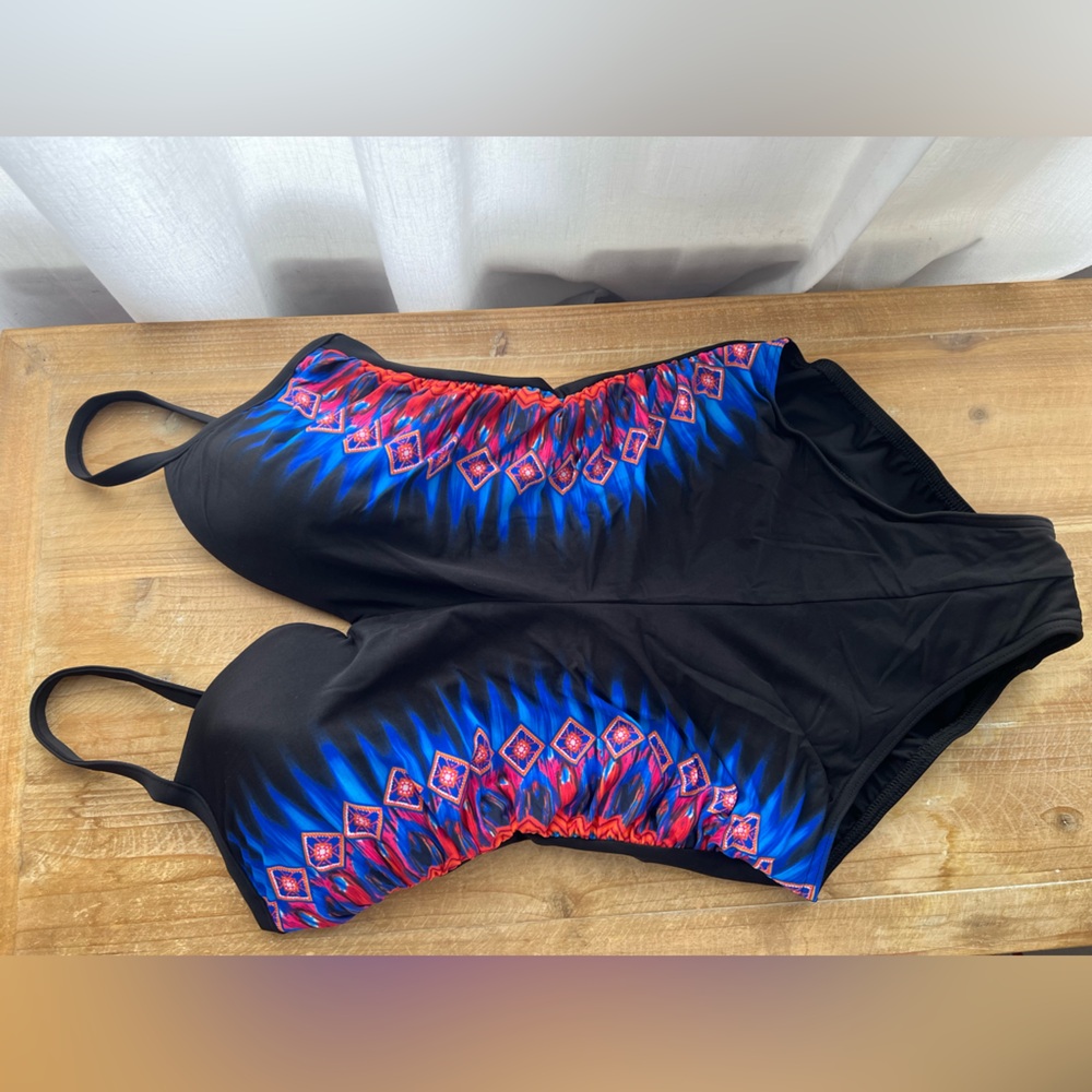 Miraclesuit Temptation One Piece in Casablanca Size 12 New - Picture 3 of 8